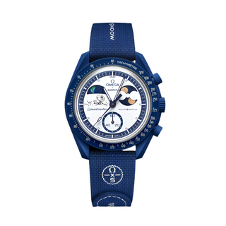 Swatch x Omega Bioceramic Moonswatch Mission to Earthphase Moonshine Gold