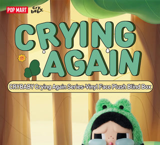 Pop Mart CRYBABY Crying Again Series - Vinyl Face Plush Blind Box