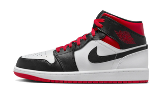 Air Jordan 1 Mid Gym Red Black Toe