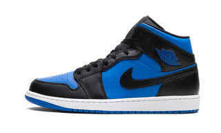 Air Jordan 1 Mid Black Royal Blue