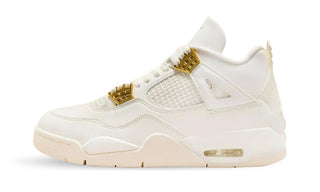 Air Jordan 4 Metallic Gold