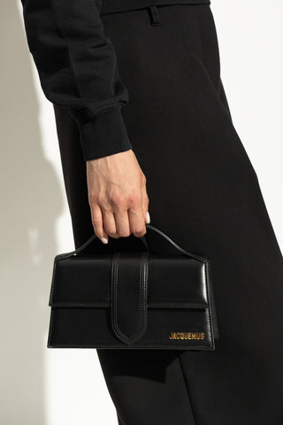 Jacquemus Le Grand Bambino Black Gold Bag