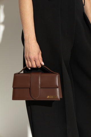 Jacquemus Le Grand Bambino Dark Brown Bag