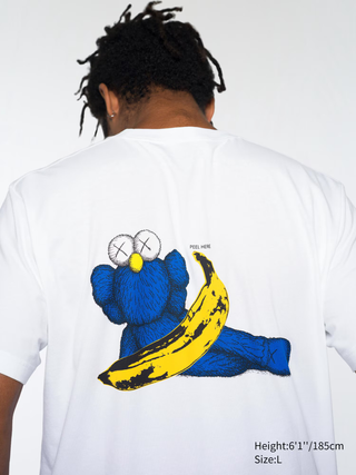 KAWS x Uniqlo Warhol UT Graphic T-shirt White Banana