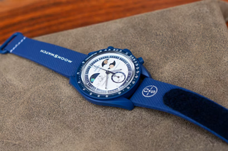 Swatch x Omega Bioceramic Moonswatch Mission to Earthphase Moonshine Gold