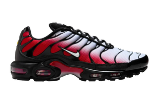 NIKE AIR MAX PLUS Pure Platinum University Red