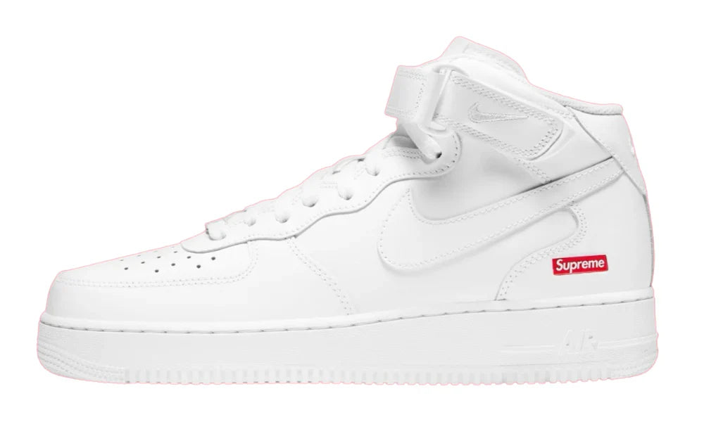 Nike Air Force 1 Mid Supreme White – SneakCenter Romania Nike Air Force 1 Mid Supreme White – SneakCenter Romania