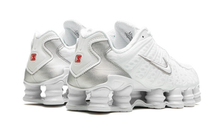 Nike Shox TL White Metallic Silver