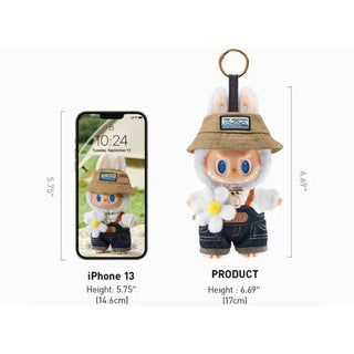 Pop Mart Labubu The Monsters Fall In Wild Vinyl Plush Doll Pendant Keychain
