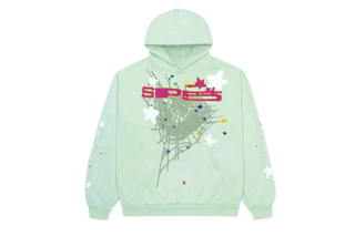 Sp5der SP5 Hoodie Mint