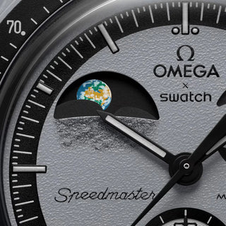 Swatch x Omega Bioceramic Moonswatch Mission to Earthphase