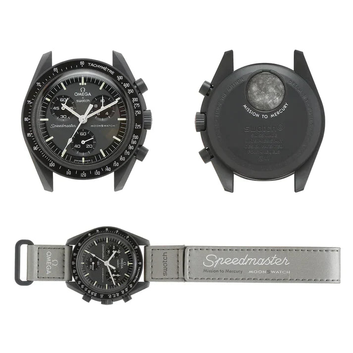 Swatch x Omega Bioceramic Moonswatch Mission to Mercury Swatch x Omega Bioceramic Moonswatch Mission to Mercury