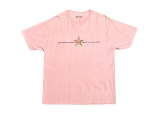 Travis Scott Utopia Circus Maximus Pink Star Tee