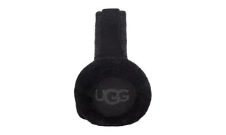UGG Sheepskin Embroidery Earmuff Black