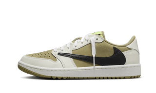 Air Jordan 1 Low Golf Travis Scott Neutral Olive - SneakCenter