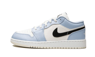 Air Jordan 1 Low Ice Blue Black - SneakCenter