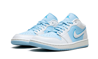 Air Jordan 1 Low SE Reverse Ice Blue (W) - SneakCenter