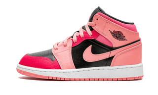 Air Jordan 1 Mid Coral Chalk Pink - SneakCenter