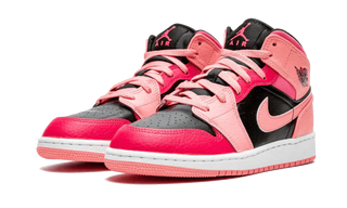 Air Jordan 1 Mid Coral Chalk Pink - SneakCenter