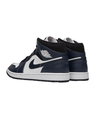 Air Jordan 1 Mid Dark Teal (Armory Navy) - SneakCenter