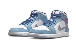 Air Jordan 1 Mid French Blue - SneakCenter