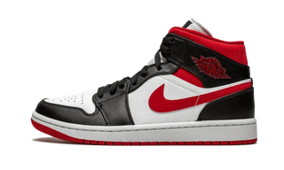 Air Jordan 1 Mid Gym Red Black White - SneakCenter