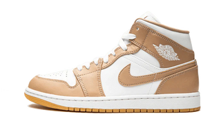 Air Jordan 1 Mid Hemp Tan Gum - SneakCenter