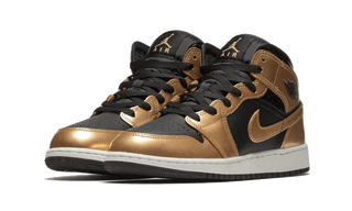 Air Jordan 1 Mid Metallic Gold - SneakCenter