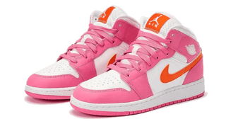 Air Jordan 1 Mid Pinksicle Orange - SneakCenter