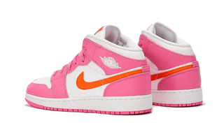 Air Jordan 1 Mid Pinksicle Orange - SneakCenter