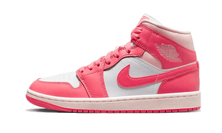 Air Jordan 1 Mid Strawberries And Cream - SneakCenter