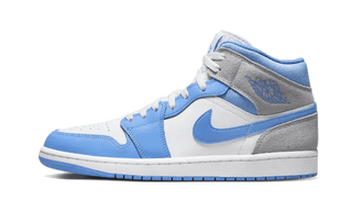 Air Jordan 1 Mid University Blue Grey - SneakCenter