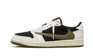 Air Jordan 1 Retro Low OG SP x Travis Scott Olive - SneakCenter