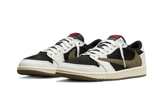 Air Jordan 1 Retro Low OG SP x Travis Scott Olive - SneakCenter