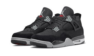 Air Jordan 4 Retro Black Canvas - SneakCenter