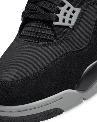 Air Jordan 4 Retro Black Canvas - SneakCenter