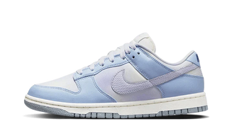 Nike Dunk Low White Blue Airbrush - SneakCenter