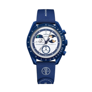 Swatch x Omega Bioceramic Moonswatch Mission to Earthphase Moonshine Gold PopCorn