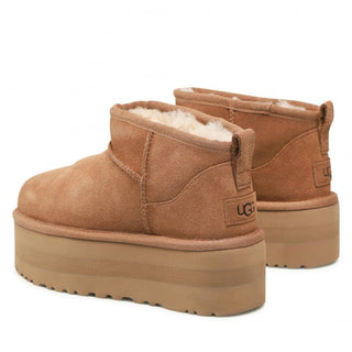 UGG Classic Ultra Mini Platform Chestnut - SneakCenter