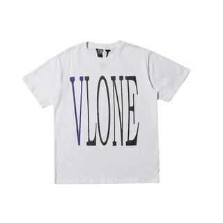 VLONE Tee White Purple - SneakCenter